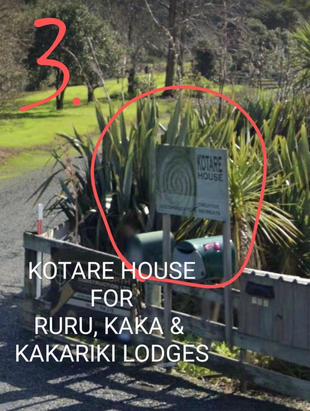 Ruru Lodge Tawharanui Eksteriør billede